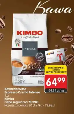 Market Point Kawa ziarnista Espresso Crema Intensa Kimbo oferta
