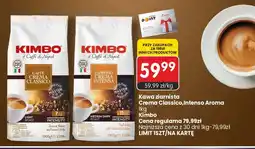 Market Point Kawa ziarnista Crema Classico Kimbo oferta