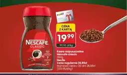 Market Point Kawa rozpuszczalna Nescafe Classic oferta