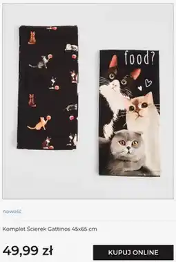 Home&You Komplet ścierek Gattinos 45x65 cm home & you oferta