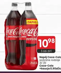 Market Point Napój gazowany Coca-Cola Zero Cukru 2-pak oferta