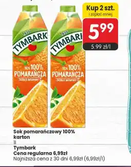 Market Point Sok pomarańczowy karton Tymbark 100% oferta