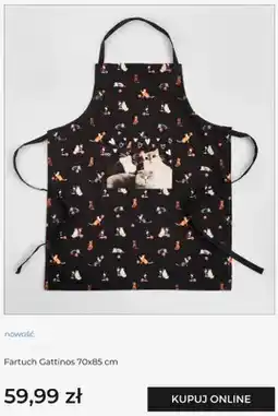 Home&You Fartuch Gattinos 70x85 cm home & you oferta