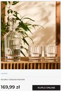 Home&You Karafka i szklanki Marielle home & you oferta