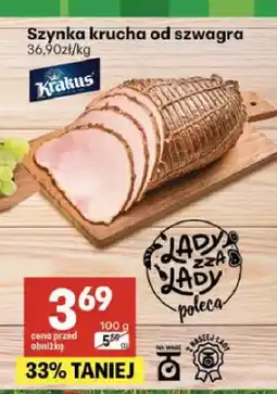 Delikatesy Centrum Szynka krucha od szwagra Krakus oferta