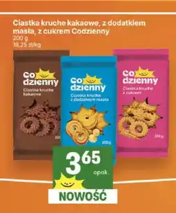 Delikatesy Centrum Ciastka kruche z dodatkiem masła Codzienny oferta