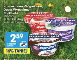 Delikatesy Centrum Kaszka manna Wypasiona Mlekovita oferta