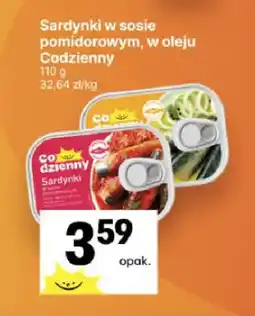 Delikatesy Centrum Sardynki w sosie pomidorowym Codzienny oferta