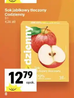 Delikatesy Centrum Sok jabłkowy tłoczony Codzienny oferta
