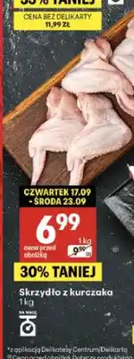 Delikatesy Centrum Skrzydło z kurczaka oferta
