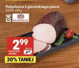 Delikatesy Centrum Polędwica z góralskiego pieca Kabanos oferta