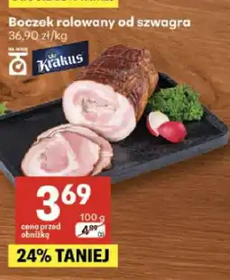 Delikatesy Centrum Boczek rolowany od szwagra Krakus oferta