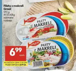 Delikatesy Centrum Filety z makreli w sosie pomidorowym Graal oferta