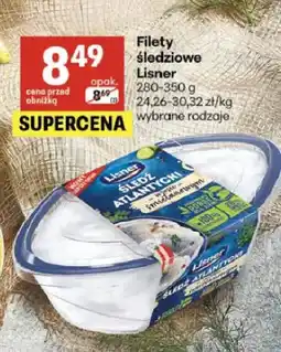 Delikatesy Centrum Filety śledziowe Lisner oferta