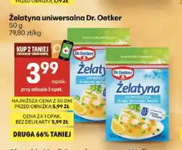 Delikatesy Centrum Żelatyna uniwersalna Dr.Oetker oferta
