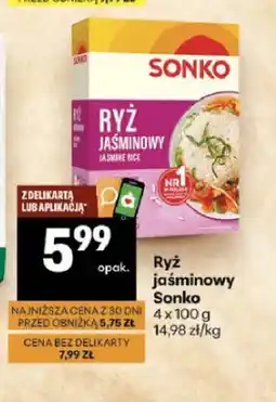 Delikatesy Centrum Ryż jaśminowy Sonko 4-pak oferta