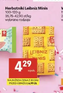 Delikatesy Centrum Herbatniki Leibniz Minis Original oferta