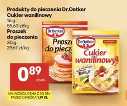 Delikatesy Centrum Cukier wanilinowy Dr.Oetker oferta