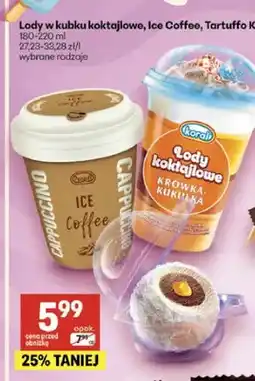 Delikatesy Centrum Lody w kubku Ice Coffee oferta
