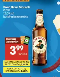 Delikatesy Centrum Piwo Birra Moretti oferta