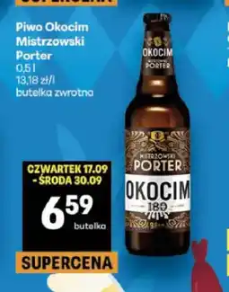 Delikatesy Centrum Piwo Okocim Mistrzowski Porter oferta