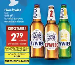 Delikatesy Centrum Piwo Żywiec oferta