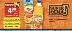 Delikatesy Centrum Sok pomarańcza Hortex 100% oferta