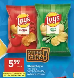 Delikatesy Centrum Chipsy Lay's Paprika oferta