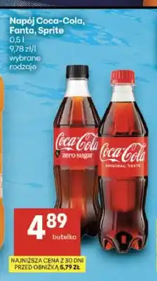 Delikatesy Centrum Napój gazowany Coca-Cola zero sugar oferta
