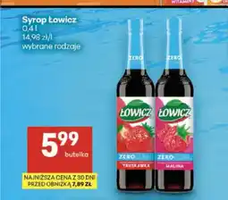 Delikatesy Centrum Syrop Łowicz Zero Cukru truskawka oferta