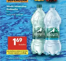 Delikatesy Centrum Woda mineralna gazowana Rodowita oferta