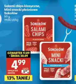 Delikatesy Centrum Salami chips klasyczne Sokołów oferta
