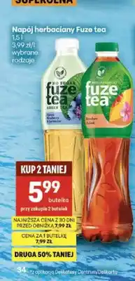 Delikatesy Centrum Napój herbaciany Fuze tea Blueberry Lavender oferta
