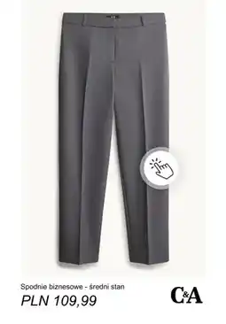 C&A Spodnie biznesowe - średni stan C & A oferta