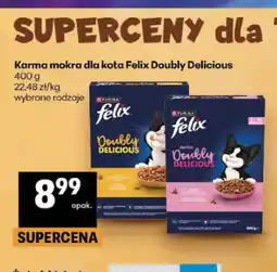 Delikatesy Centrum Karma mokra dla kota Felix Doubly Delicious oferta