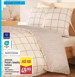 ALDI Pościel z bawełny renforcè Novitesse oferta