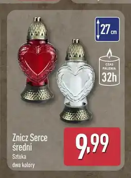ALDI Znicz Serce średni oferta