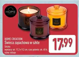 ALDI Świeca zapachowa w szkle Home Creation oferta