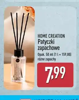 ALDI Patyczki zapachowe Home Creation oferta