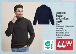 ALDI Sweter z półzamkiem męski UP2FASHION oferta