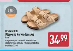 ALDI Klapki na korku damskie UP2FASHION oferta