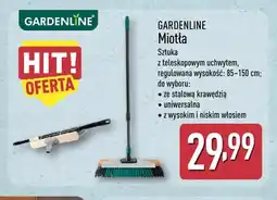 ALDI Miotła ze stalową krawędzią Gardenline oferta