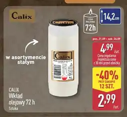 ALDI Wkład olejowy 72 h Calix oferta