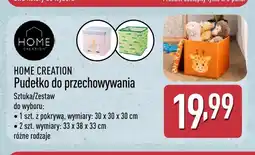 ALDI Pudełko do przechowywania z pokrywą 30x30x30 cm Home Creation oferta