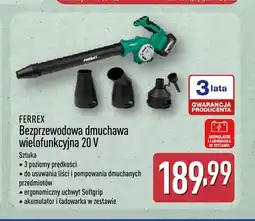 ALDI Bezprzewodowa dmuchawa wielofunkcyjna Ferrex oferta