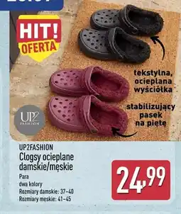 ALDI Clogsy ocieplane damskie UP2FASHION oferta