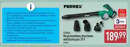 ALDI Bezprzewodowa dmuchawa wielofunkcyjna Ferrex oferta