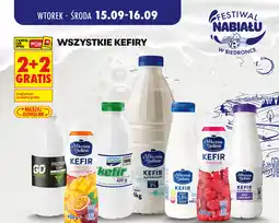 Biedronka Wszystkie kefiry Mleczna Dolina, Krasnystaw, Go Active oferta