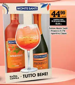 Gram Market Zestaw Monte Santi Prosecco + Aperitivo Classic oferta