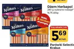 Społem Częstochowa Parówki Selection z piersi kurczaka Krakus oferta